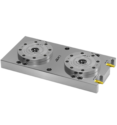 Två element Zero Locator Base Plate
